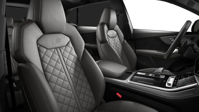 Audi Q8 55 TFSI e 394 Tiptronic Pro Line S Automaat | Vierwielbesturing | Sportstoelen plus voorin | Glazen panoramadak | Optiekpakket zwart plus | Privacy glas (donker getint) | Bang & Olufsen Premium 3D