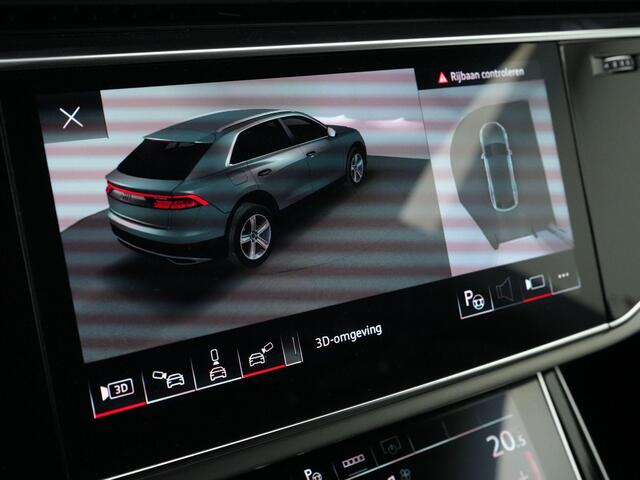 Audi Q8 55 TFSI e 280 kW / 381 pk quattro Tiptronic Pro Line S | Panoramadak | Rondomzicht camera | Bang & Olufsen sound | Luchtvering | Standkachel | Trekhaak | 22 inch