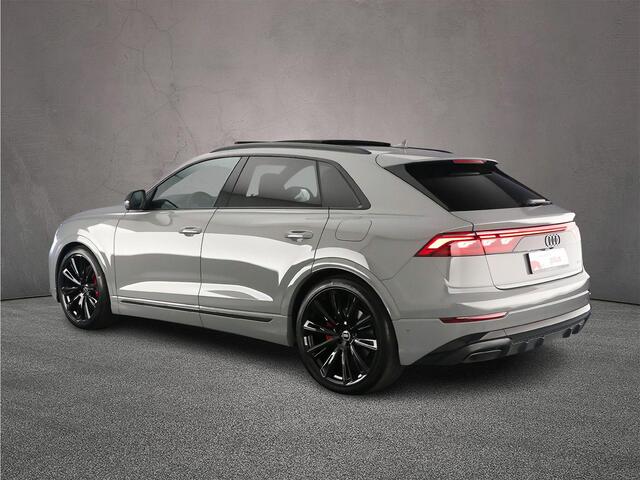 Audi Q8 60 TFSI e Pro Line S Comp. | B&O Adv. | Head up | Pano | Carbon | Trekhaak | Adv. onderstel | 4-Wiel besturing | HD-Matrix | Nardo | S-Stoelen | Alcantara | 23 inch |