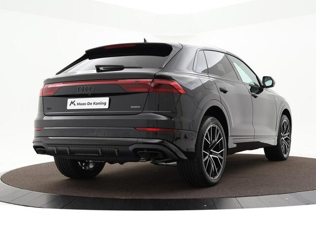 Audi Q8 55 TFSI e quattro Pro Line S 394 PK · B&O Premium 3D · Glazen panoramadak · Trekhaak elek. wegklapbaar · Sportstoelen plus voorin