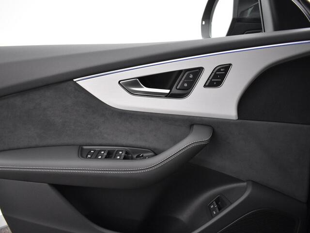 Audi Q8 55 TFSI e quattro Pro Line S 394 PK · B&O Premium 3D · Glazen panoramadak · Trekhaak elek. wegklapbaar · Sportstoelen plus voorin