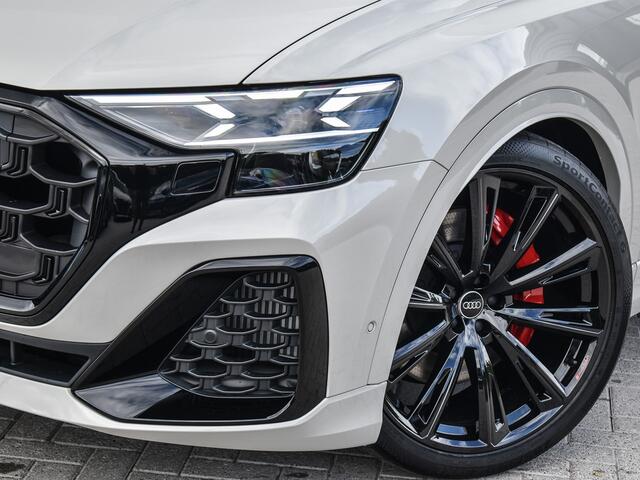 Audi Q8 60 TFSI e QUATTRO PRO LINE S COMPETITION | PANORAMADAK | BANG & OLUFSEN ADVANCED | S-SEATS | CARBON INLEG | HEAD-UP | 360 CAMERA | MEMORY SEATS | ADAPTIVE CRUISE | AMBIANCE INTERIEUR | SOFT-CLOSE | LEDEREN INTERIEUR DELEN | TREKHAAK