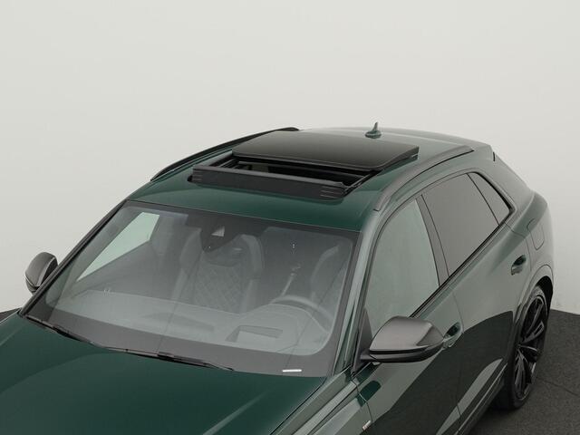 Audi Q8 60 TFSI e tiptronic quattro Pro Line S Competition | Goodwood Green(Audi Exclusive) | Panoramadak | Trekhaak | Vierwielsturing | Sportstoelen plus | Laser LED | Bang & Olufsen | Rondomzicht camera