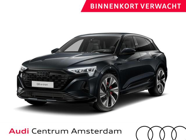 Audi Q8 e-tron 50 quattro Edition 95 kWh 340pk | Komt eind september binnen | Panoramadak S-line interieur | Head Up Display | bang & Olufsen Premium Sound