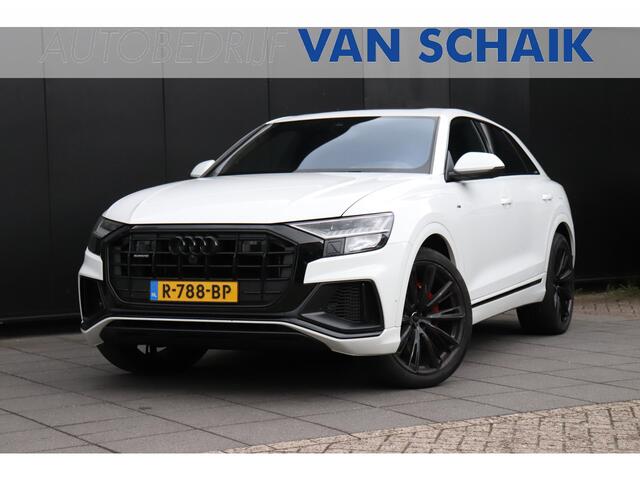 Audi Q8 55 TFSI | 3X S-LINE | B&O | PANO | LUCHTVERING | HEAD-UP | STOELVERK. | 360° CAMERA | CRUISE | NAVI |