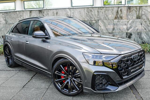 Audi Q8 60 TFSI e quattro Pro Line S Competition Audi Exclusive Cognac|B&O Advanced|4W-sturing|Massage|Trekhaak|Carbon|
