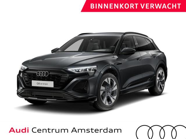 Audi Q8 e-tron 50 quattro S Edition 95 kWh 340pk| Luchtvering | Assistentiepakket City | Elektrisch verstelbare voorstoelen+ geheugen bestuurdersstoel