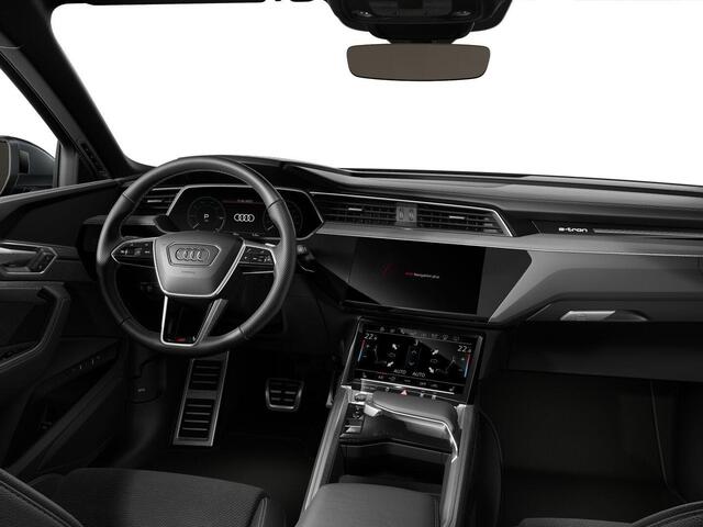 Audi Q8 e-tron 50 quattro S Edition 95 kWh 340pk| Luchtvering | Assistentiepakket City | Elektrisch verstelbare voorstoelen+ geheugen bestuurdersstoel