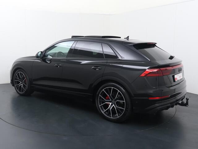 Audi Q8 60 TFSI e quattro Pro Line S Competition | 490 PK | SoH 100% | Trekhaak | Panoramadak | Head-Up display | Luxe lederen bekleding | 22" LM velgen | 360 graden camera |