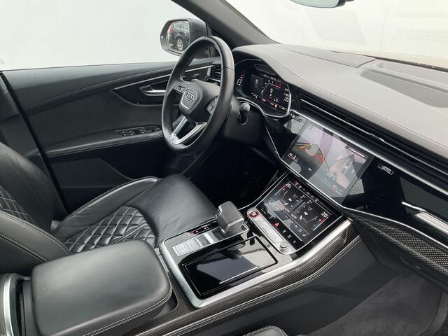 Audi Q8 4.0 TDI SQ8 NightVision Carboninleg B&O Sfeerverl HUD 360° Trekhaak