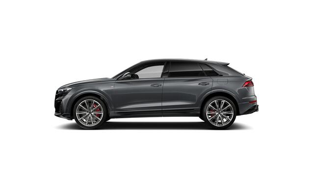 Audi Q8 55 TFSI e 394 Tiptronic Pro Line S Automaat | Vierwielbesturing | Glazen panoramadak | Optiekpakket zwart plus | Privacy glas (donker getint) | Sportstoelen plus voorin | Bang & Olufsen Premium 3D