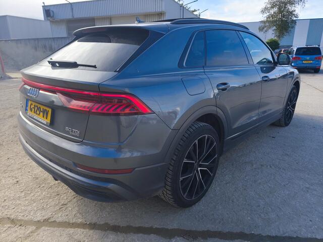 Audi Q8 50 TDI 286pk Quattro Pro Line S S-Line Matrix Led B&O Panoramadak Vollleder 22" 130dkm!!