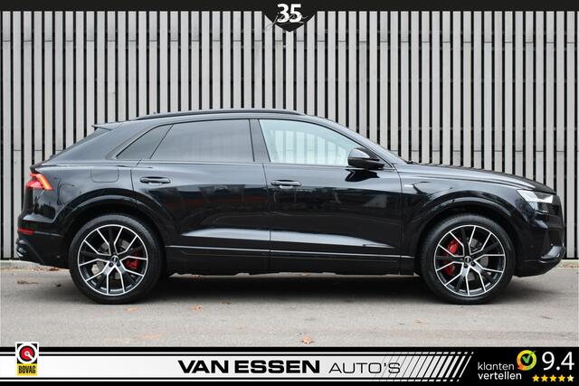 Audi Q8 50 TDI Quattro Pro Line S Navi 360- Camera Luchtvering ACC 4- Wielsturing Matrix LED!