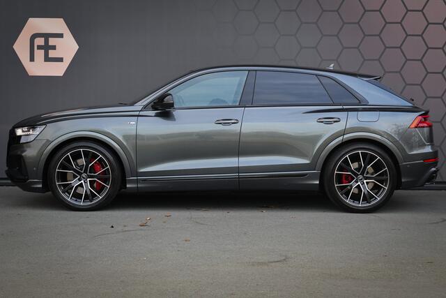 Audi Q8 55 TFSI e quattro | ADAPTIVE CRUISE | SOFTCLOSE | STOELVERWARMING | STUURVERWARMING | ELEKTRISCHE STOELEN | 360 CAMERA | SPORTSTOELEN | ELEKTRISCHE ACHTERKLEP |