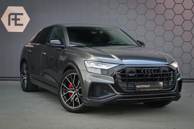 Audi Q8 55 TFSI e quattro | ADAPTIVE CRUISE | SOFTCLOSE | STOELVERWARMING | STUURVERWARMING | ELEKTRISCHE STOELEN | 360 CAMERA | SPORTSTOELEN | ELEKTRISCHE ACHTERKLEP |