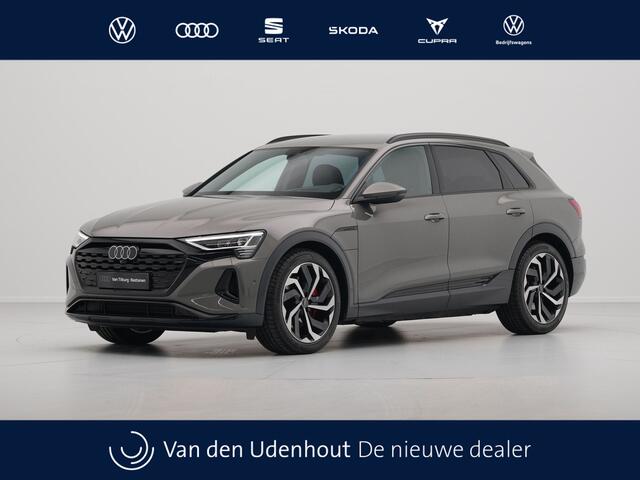 Audi Q8 e-tron 55 quattro 408pk S-line 115 kWh Trekhaak Headup Display Pdc Acc Stoelverwarming Luchtvering 61
