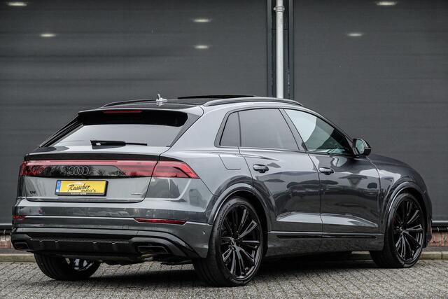Audi Q8 60TFSI-e 490Pk Aut. | S-Line | vierwielbesturing | Head-Up | Luchtvering | 23''