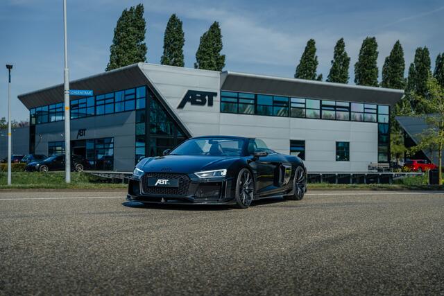 Audi R8 Spyder ABT V10 Plus 610pk ABT Race package | ABT GR20 Forged velgen | ABT Exclusive carbon side pods |
