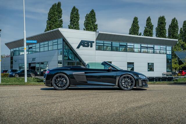 Audi R8 Spyder ABT V10 Plus 610pk ABT Race package | ABT GR20 Forged velgen | ABT Exclusive carbon side pods |