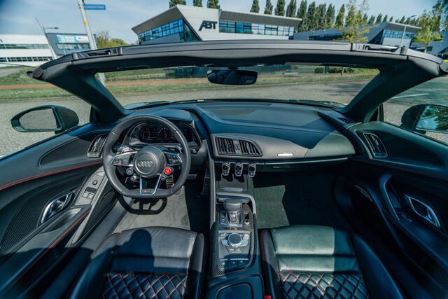 Audi R8 Spyder ABT V10 Plus 610pk ABT Race package | ABT GR20 Forged velgen | ABT Exclusive carbon side pods |