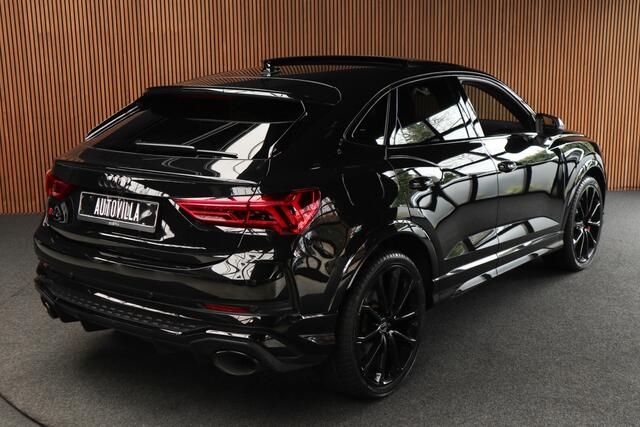 Audi RS Q3 RSQ3 Sportback TFSI 360° Panorama ACC Sonos Memory Leer Navi Sonos Climate voor en achter PDC 21" LM velgen Fabrieksgarantie t/m 2029!