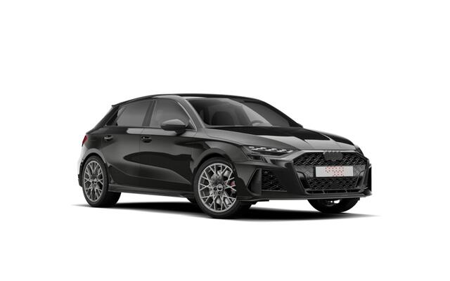 Audi RS3 Sportback 400 S tronic Automaat | Glazen panoramadak | Sportuitlaat | RS exterieurdelen zwart | MMI navigatie plus | Climate pakket plus | Assistentiepakket Rijden en Parkeren Plus | Matrix-ledkoplampen, ledachterlichten en koplampsproeiers | Virtual cock