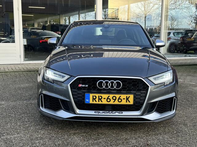 Audi RS3 A3 Limousine 2.5 TFSI quattro | LED | Leder | Pano | Adapt. Cruise | Keyless | Navi | Bluetooth | PDC v+ a incl. camera