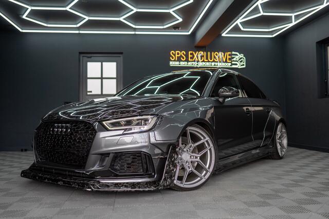 Audi RS3 A3 Limousine 2.5 TFSI quattro Widebody / TTE700 / Full PPF / B&O / Pano / IPE Titanium uitlaat / VC / Custom RS3 VOL Stage 3