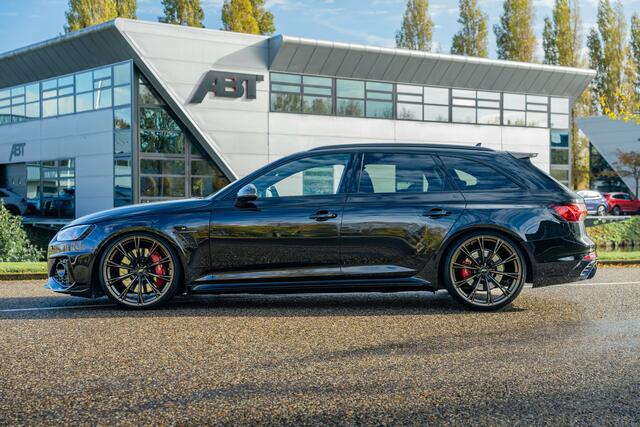 Audi RS4 ABT RS4-S Avant 2.9 TFSI 510pk quattro | ABT RS4-S | RS dynamic | Panoramadak | B&O | Tour | City | 360 camera | Head up | Massagefunctie | ABT Power S | ABT GR21 | ABT uitlaatsysteem