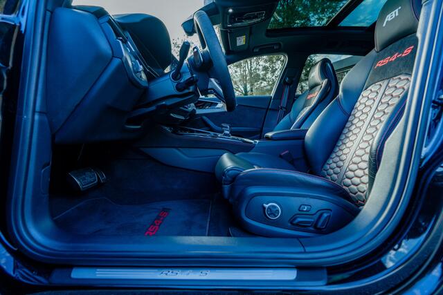 Audi RS4 ABT RS4-S Avant 2.9 TFSI 510pk quattro | ABT RS4-S | RS dynamic | Panoramadak | B&O | Tour | City | 360 camera | Head up | Massagefunctie | ABT Power S | ABT GR21 | ABT uitlaatsysteem