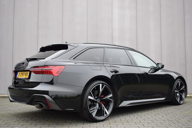 Audi RS6 Avant 600PK Quattro Dynamic Plus | B&O 3D | Carbon | RS Zetels | Keramisch | Softclose | Panoramadak | Dealer Onderhouden!!