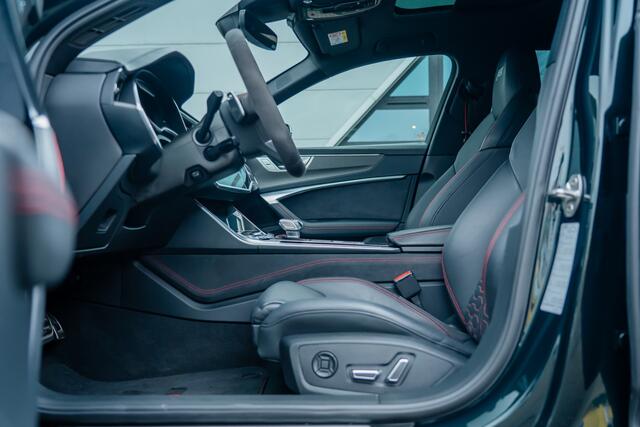 Audi RS6 Avant ABT RS6-S 700 ABT HR22 Matt Racing Gold | Audi Exclusive | Carbon optiek | RS Design pakket rood | Dynamic plus incl keramisch | uitgebreid leder pakket HD Maxtrix LED | Panorama dak | Assistentiepakket Tour + City + Parkeren | B&O sound | Comfort s