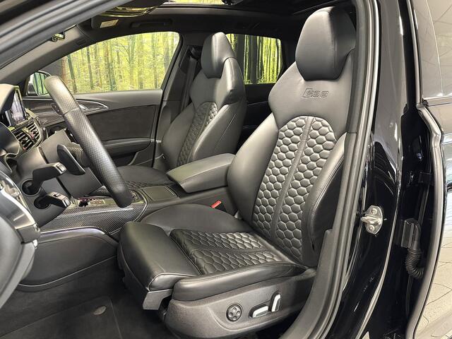 Audi RS6 A6 Avant 4.0 TFSI quattro performance Pro Line Plus | 605 PK! | Keramische Remmen | Panoramadak | Leder | Apple Carplay | Android Auto | Adaptieve Cruise Control | Dodehoek Sensor | Lane Assist | Bose | 360° Graden Camera |