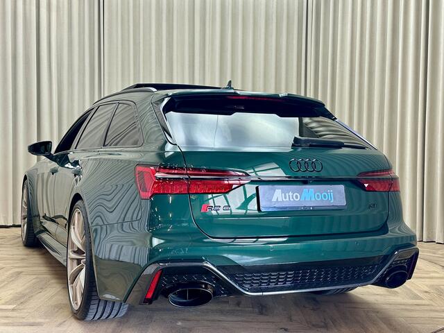 Audi RS6 C8 *ABT 700PK* Goodwood Green / Keramisch / Carbon Pakket / B&O / 22" ABT / HUD / Pano / Stoelventilatie / Soft Close / MATRIX