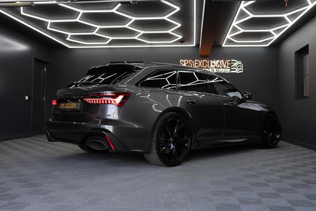 Audi RS6 A6 Avant TFSI quattro / Keramisch / B&O Adv./ Milltek / Pano / Carbon / Softcl. / 360 cam / Luchtv. / Garantie / Vol optie