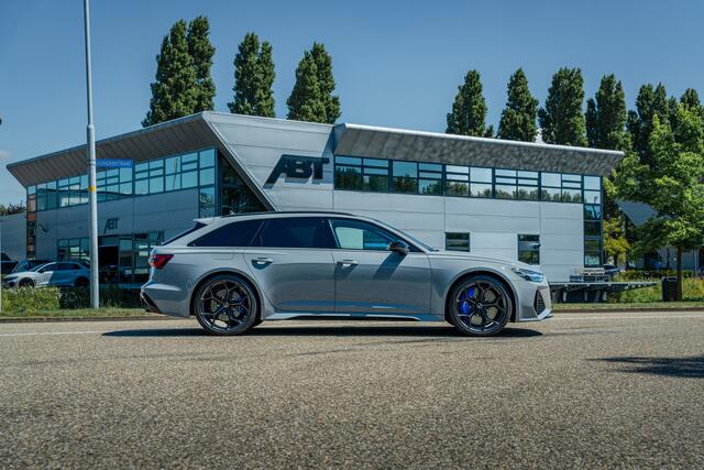 Audi RS6 Avant 4.0 TFSI quattro performance | B&O Advanced 3D | Dynamic plus incl. keramische remmen | RS design pakket blauw plus | Alcantara hemel | blauw carbon interieur | DRC | | Assistentiepakket plus | Panoramadak
