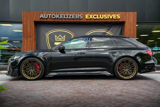 Audi RS6 A6 Avant TFSI quattro ABT RS-R 1 of 125 Akrapovic Panodak Keramisch Stoelvent. B&O+ Eventuri 360 Camera