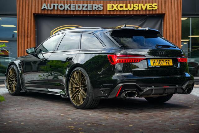 Audi RS6 A6 Avant TFSI quattro ABT RS-R 1 of 125 Akrapovic Panodak Keramisch Stoelvent. B&O+ Eventuri 360 Camera