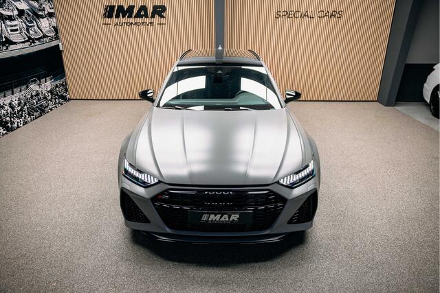 Audi RS6 Avant RS 6 TFSI quattro Super dikke RS6 beton grijs matte, 23 inch Vossen HF7 unieke samenstelling