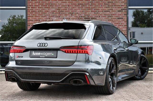Audi RS6 Avant 4.0 TFSI quattro Dyn+ B&O-high Carbon Pano Ceramic HUD Alc-hemel Softclose Stoelvent