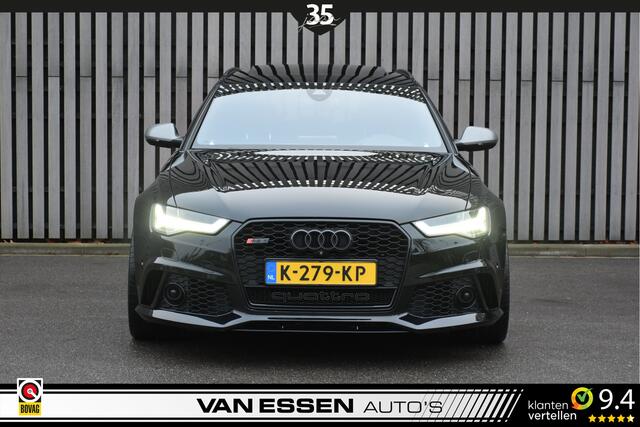 Audi RS6 A6 Avant 4.0 TFSI Quattro Performance Pro Line Plus Pano Massage Stoelventilatie B&O Matrix-Led Goed Onderhouden!