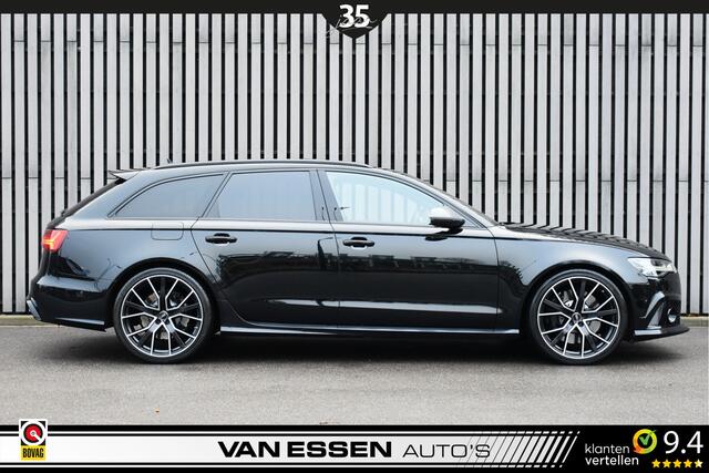 Audi RS6 A6 Avant 4.0 TFSI Quattro Performance Pro Line Plus Pano Massage Stoelventilatie B&O Matrix-Led Goed Onderhouden!