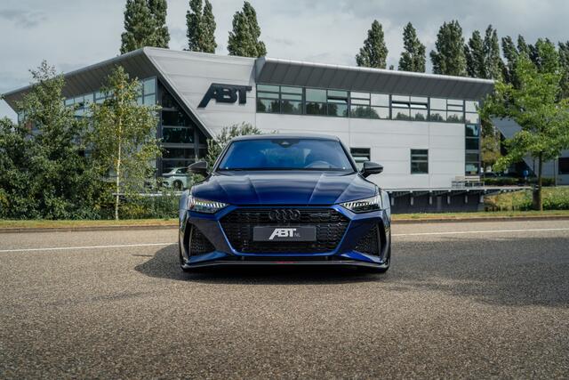 Audi RS7 Sportback ABT RS7-S ABT HR22 matt racing gold | Akrapovic | Audi Exclusive | Carbon optiek | B&O Advanced | Dynamic plus | design pakket rood | alcantara hemel | Carbon interieur | akoestische voorruit