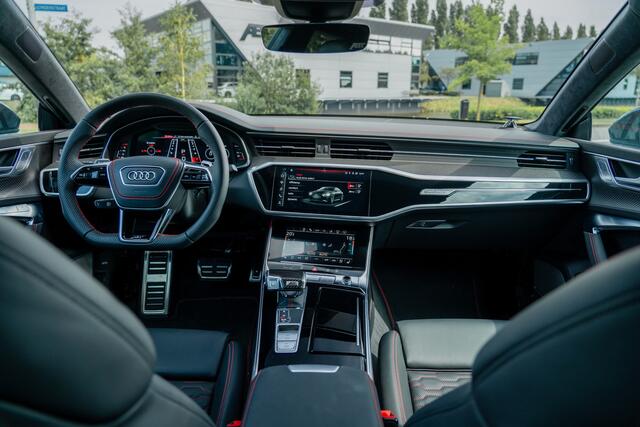 Audi RS7 Sportback ABT RS7-S ABT HR22 matt racing gold | Akrapovic | Audi Exclusive | Carbon optiek | B&O Advanced | Dynamic plus | design pakket rood | alcantara hemel | Carbon interieur | akoestische voorruit