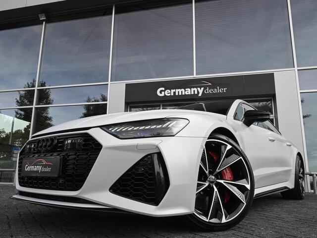 Audi RS7 Sportback 4.0TFSI 600pk Quattro Black optic Matt-Individual | Keramiek | B&O | Pano | 4W-best | Softclose | Carbon | Head-Up