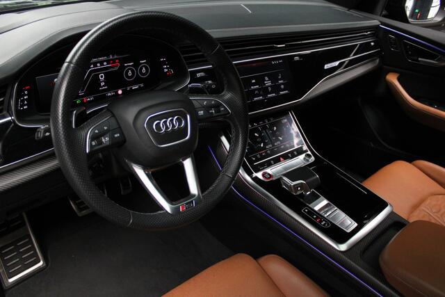 Audi RSQ8 4.0 TFSI B&O Keramisch HUD Carbon ACC Pano Leder Climate (4-zone) Elektr. bedienbaar achterklep Keyless Stoelventilatie Stoelverwarming Sportstoelen Plus Matrix LED LM velgen 23 inch BTW auto
