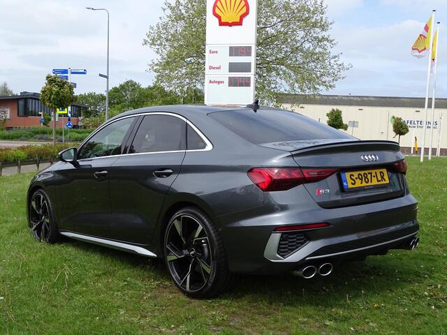 Audi S3 Limousine 310 pk Quattro S-Line Automaat, F1-Flippers, Camera, Leder Sport Interieur, Navigatie, Multimedia, Airco/ECC, Cruisecontrol, Parkeersensoren, LM-velgen