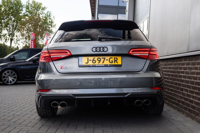 Audi S3 SPORTBACK 2.0 TFSI 310 pk S3 Quattro Pro Line Plus S-Line /Facelift/ Pano-Dak/ Matrix-Led/ Adap.Cruise/ B&O-Sound/ Dynamic-Steering/ Sport-Stoelen/ Stoel.Verw. Park.Sens/ 19'' LMV