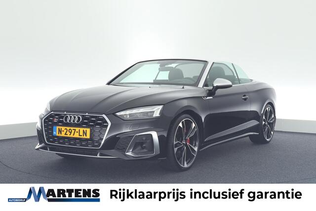 Audi S5 Cabriolet 3.0 TFSI 354pk quattro Nekverwarming Laser Led B&O Head-Up Keyless Trekhaak Camera Virtual Cockpit
