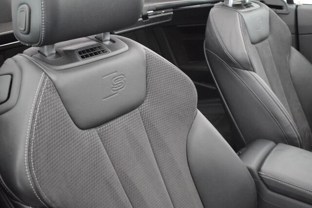 Audi S5 Cabriolet 3.0 TFSI 354pk quattro Nekverwarming Laser Led B&O Head-Up Keyless Trekhaak Camera Virtual Cockpit